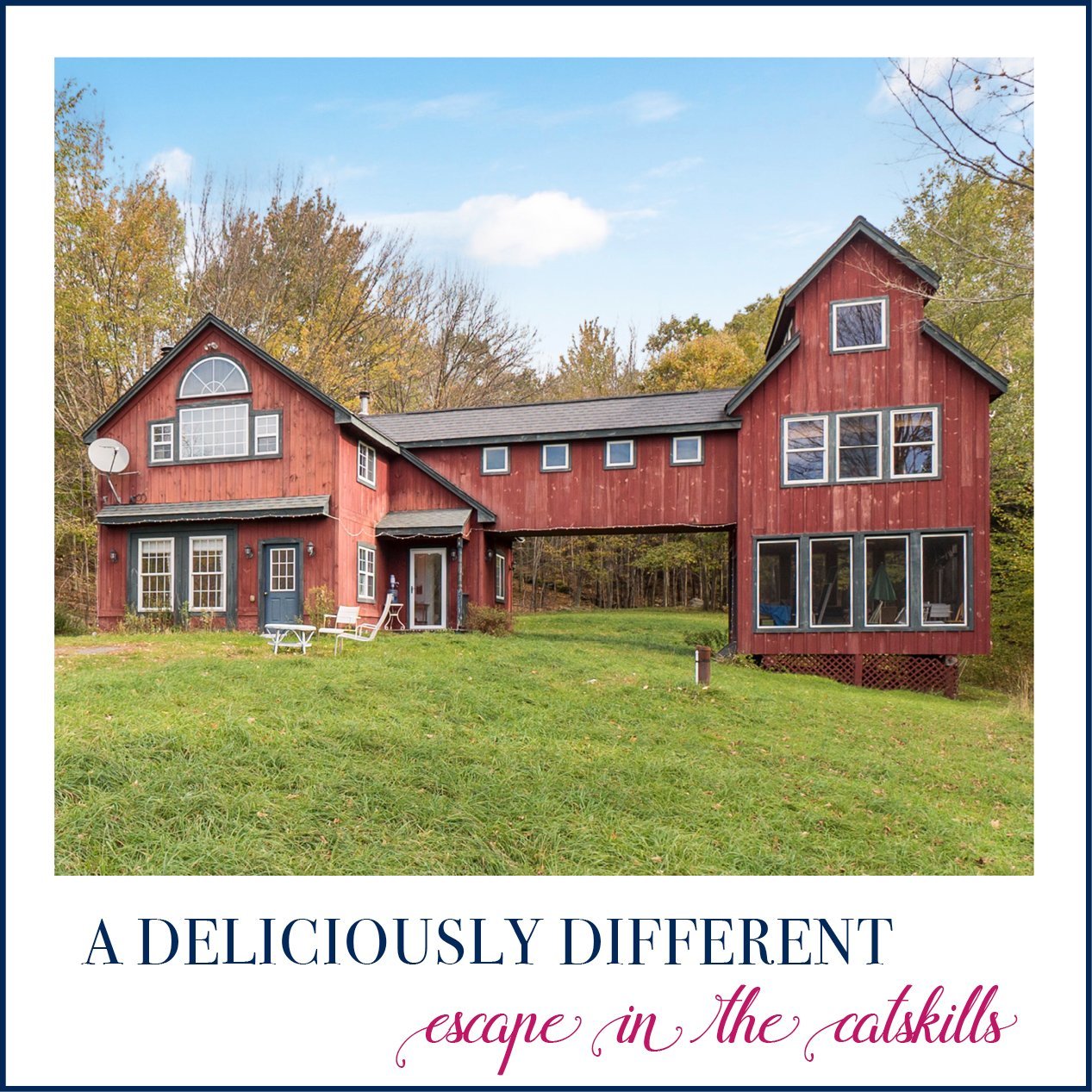 A Deliciously Different Catskills Cottage | Greene County NY Real Estate photo